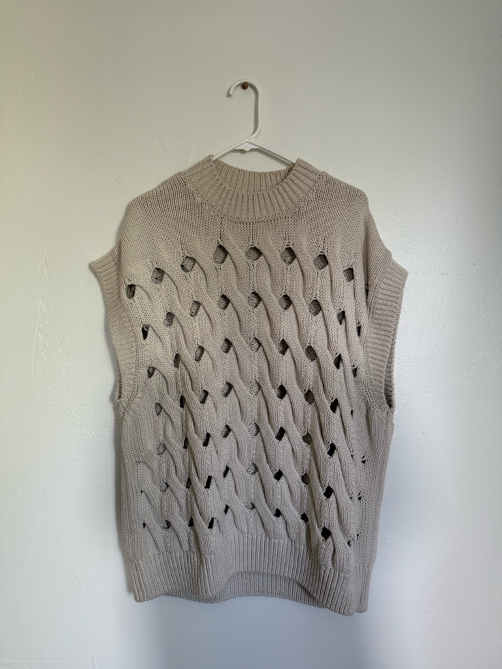Anine Bing open knit sweater L